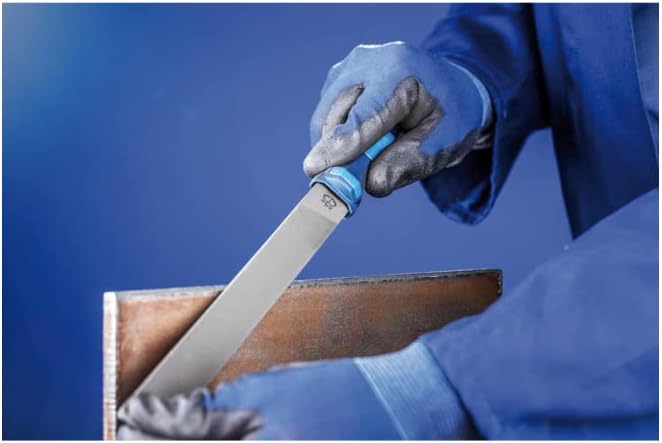 PFERD Werkstattfeilen-Set in PVC-Rolltasche mit Umkarton, 5 Feilen, Kreuzhieb H1, 250mm, 11801541 –