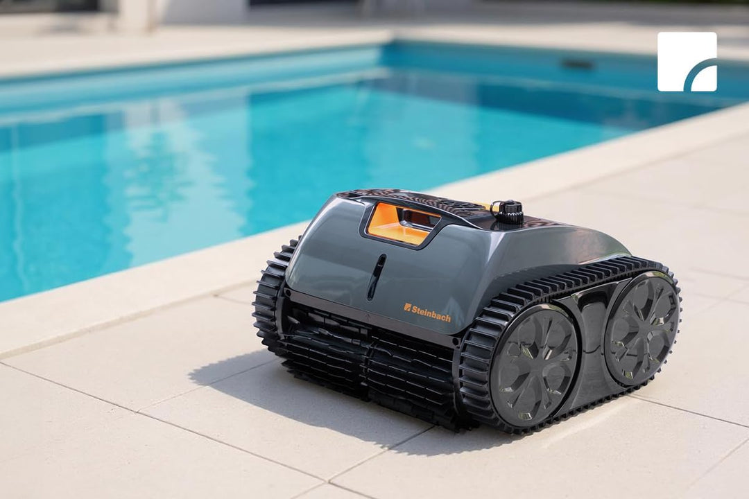 Steinbach Poolrunner SMART RXB 450 – 061502Y – Poolsauger mit App-Steuerung für Pools mit bis zu 40
