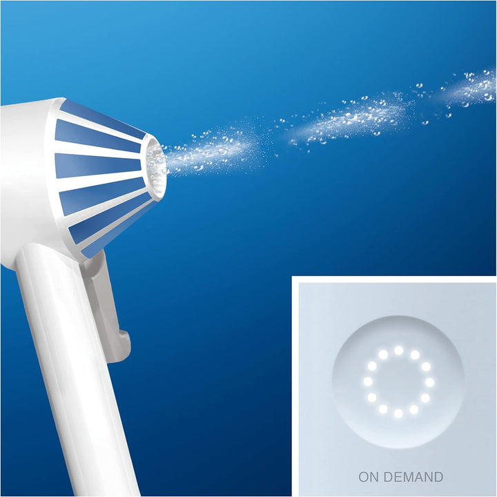 Oral-B AquaCare 4 Munddusche, Zahnzwischenraumreiniger mit 4 Putzmodi für eine sanfte Zahnpflege und