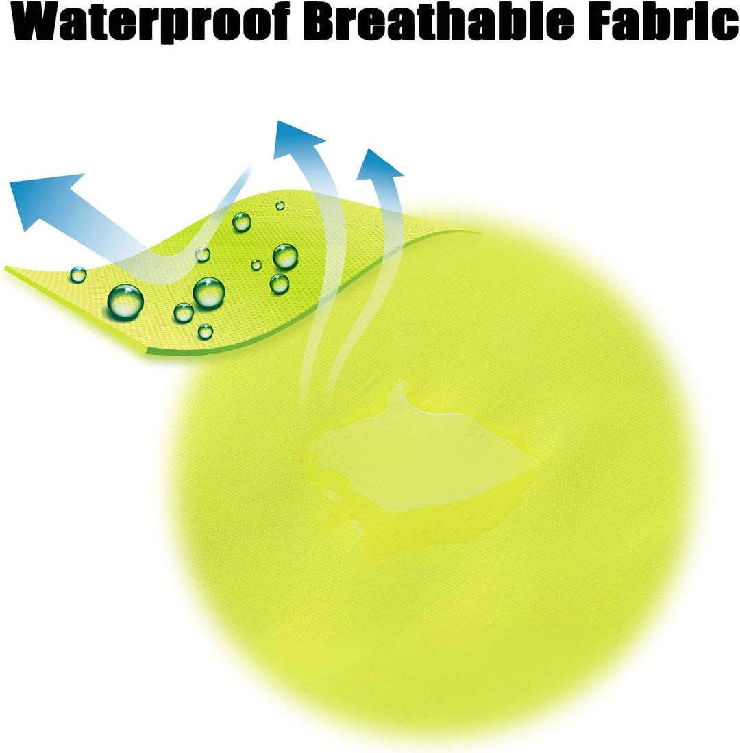 AYKRM Rucksackschutz Schultasche Regenschutz Regencape Rucksackcover Sicherheitsüberzug Reflektorübe