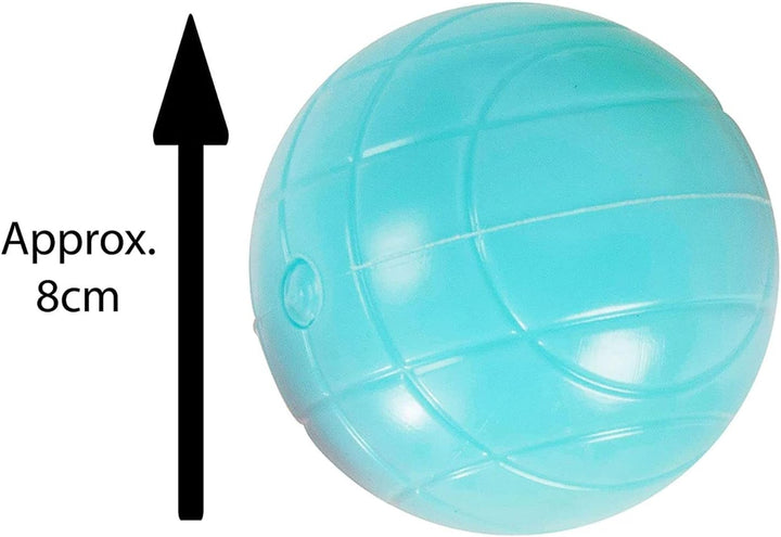 HTI Toys & Games 8 Piece Boules Carry Case , Garden Games for Kids Camping and Holiday Games , Outdo