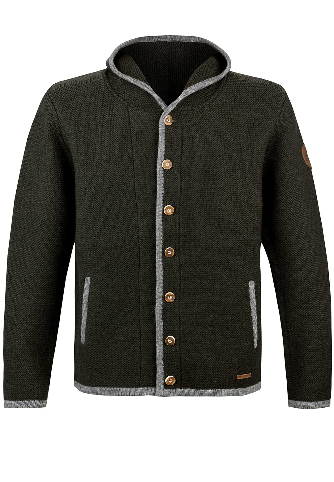 Stockerpoint Herren Jacke Alex Strickjacke 46 Anthrazit, 46 Anthrazit