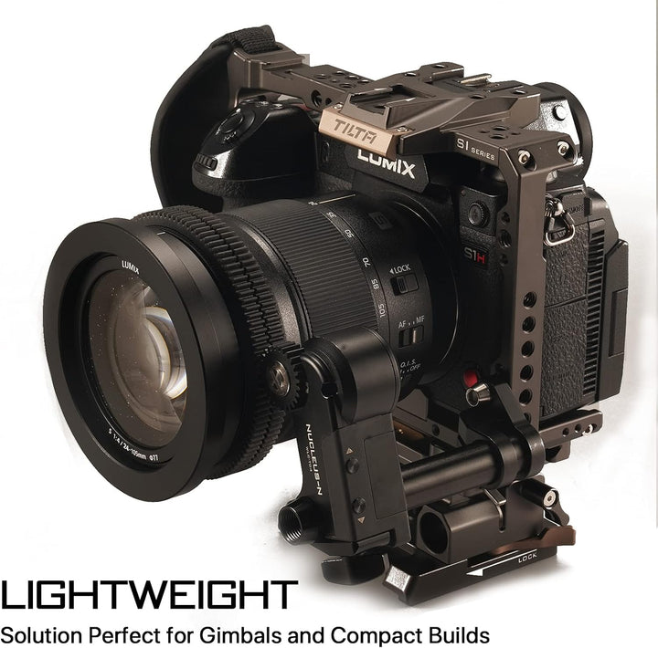 Tilta 15 mm seitlicher Einzelstangenhalter für Tilta Bmpcc 4K Kamerakäfig TA-SRA-15-G