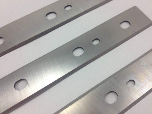 3 Stück Ersatzhobelmesser kompatibel mit Dewalt DW735 Maschine Hobelmesser 334x22x1,5mm