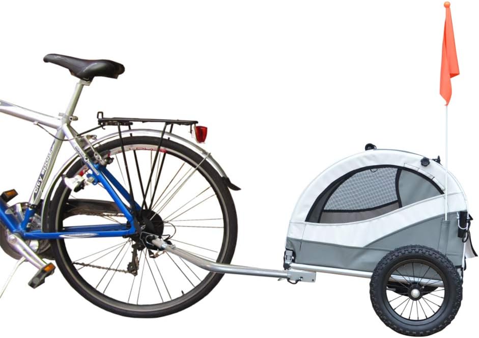 Papilioshop Kuma – Hundeanhänger, Hundewagen, Fahrradanhänger und Buggy für Hunde, Klappbar, Leicht