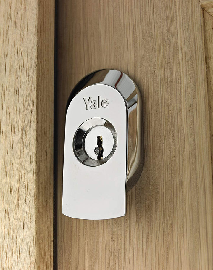 Yale B-BS2-CH-CH-40 – BS2 British Standard Nachtriegel – 40 mm – Chrom-Finish – hohe Sicherheit von