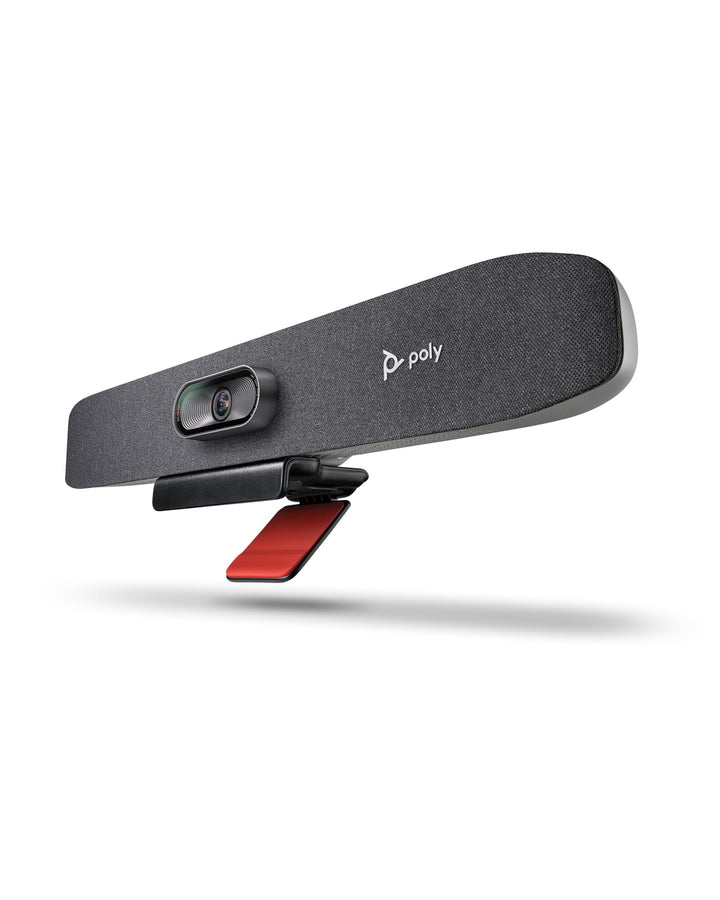 Poly Studio R30 – 4K-Videokonferenzsystem (Plantronics) – Kamera, Mikrofon & Lautsprecher für kleine