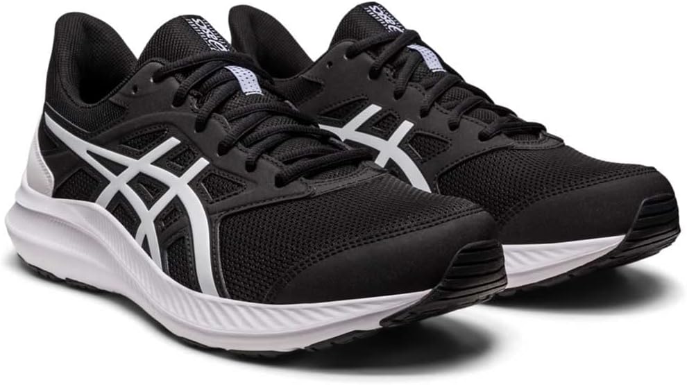 ASICS Herren JOLT 4 Laufschuhe 37.5 EU Black White, 37.5 EU Black White