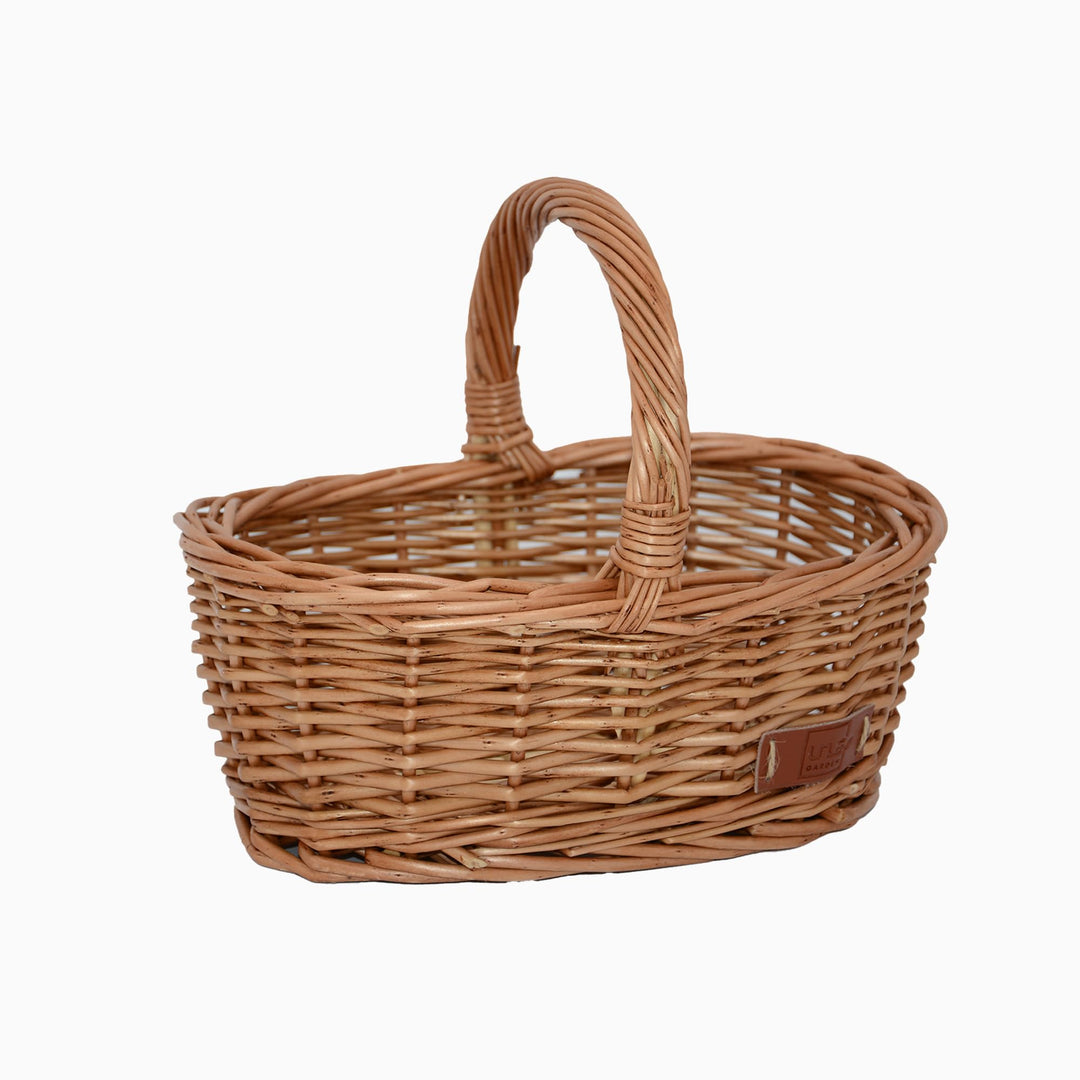 UNUS Kinder-Einkaufskorb Weidenkorb für den Kaufladen Picknickkorb Osterkorb braun Braun klein, Brau