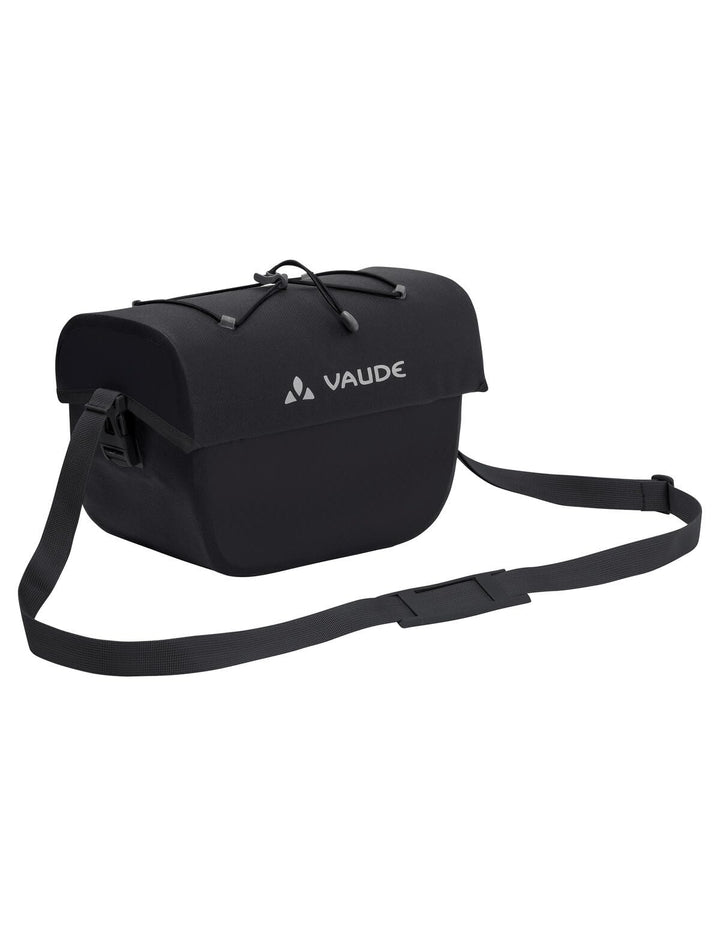 VAUDE Fahrrad Lenkertasche Aqua Box, 6 Liter Volumen, wasserdicht verschweisst Einheitsgrösse Schwar