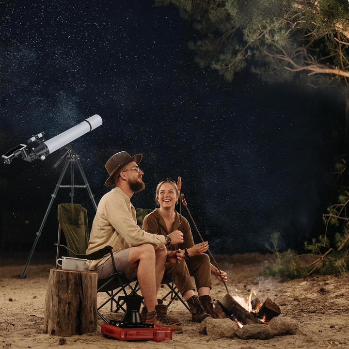 Celticbird 80AZ-Teleskop für Erwachsene, leistungsstarke Reiseteleskope für Astronomie-Anfängergesch