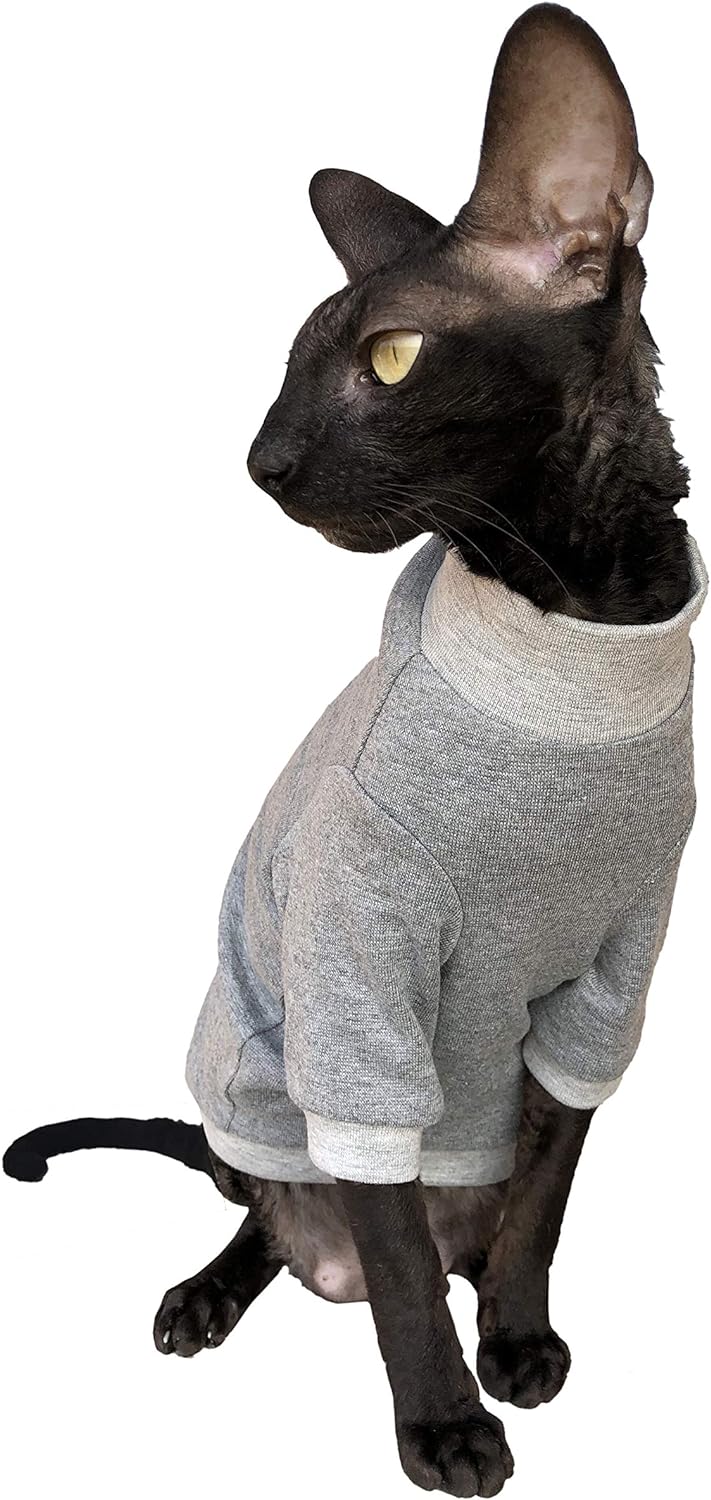 Kotomoda Katzen Kleidung Baumwollpullover Trautes Heim, Glьck allein. (XL), XL