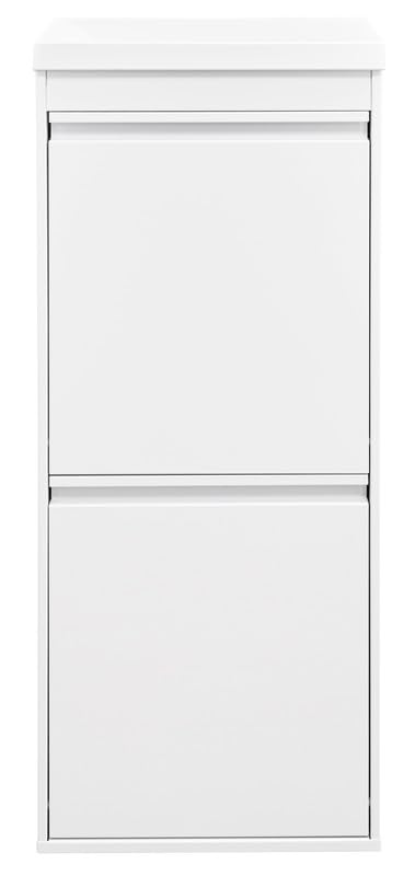 ARREGUI Top CR421-B Mülltrennsystem aus Stahl mit Aufbewahrungsbox mit Deckel | 3 Fächer Mülleimer f