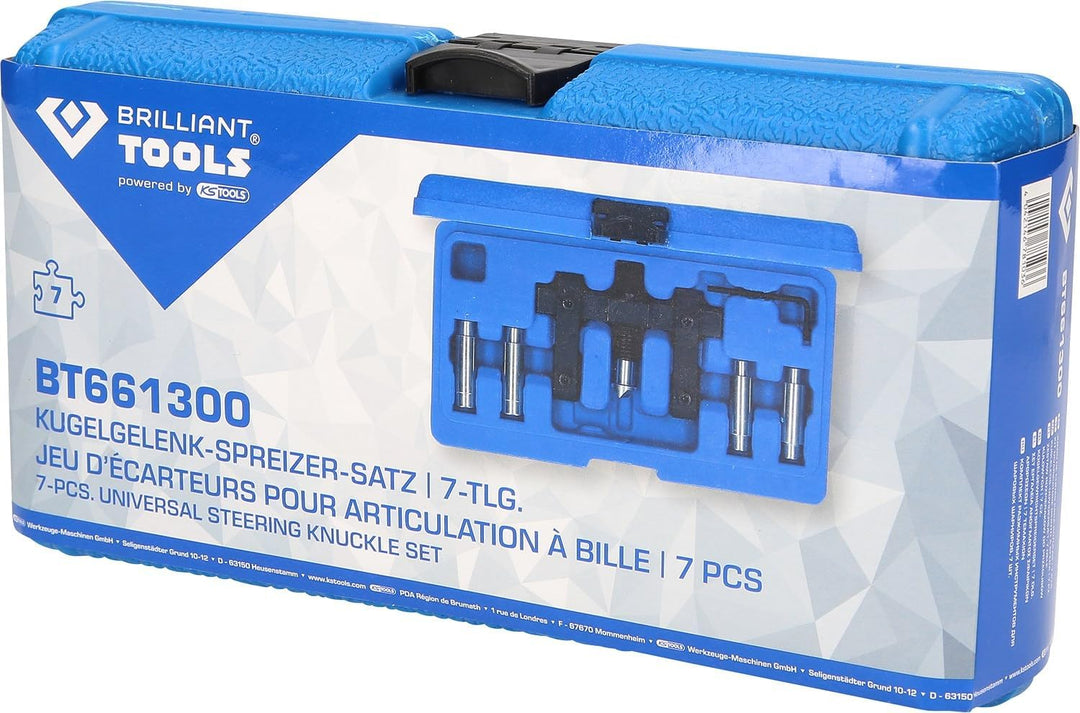 BRILLIANT TOOLS BT661300 Kugelgelenk-Spreizer-Satz | 7-tlg. [Powered by KS TOOLS]