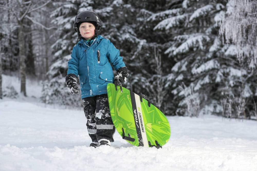 Stiga Unisex-Youth Snowrocket Foamboard 110 cm Schwarz, 110 cm Schwarz