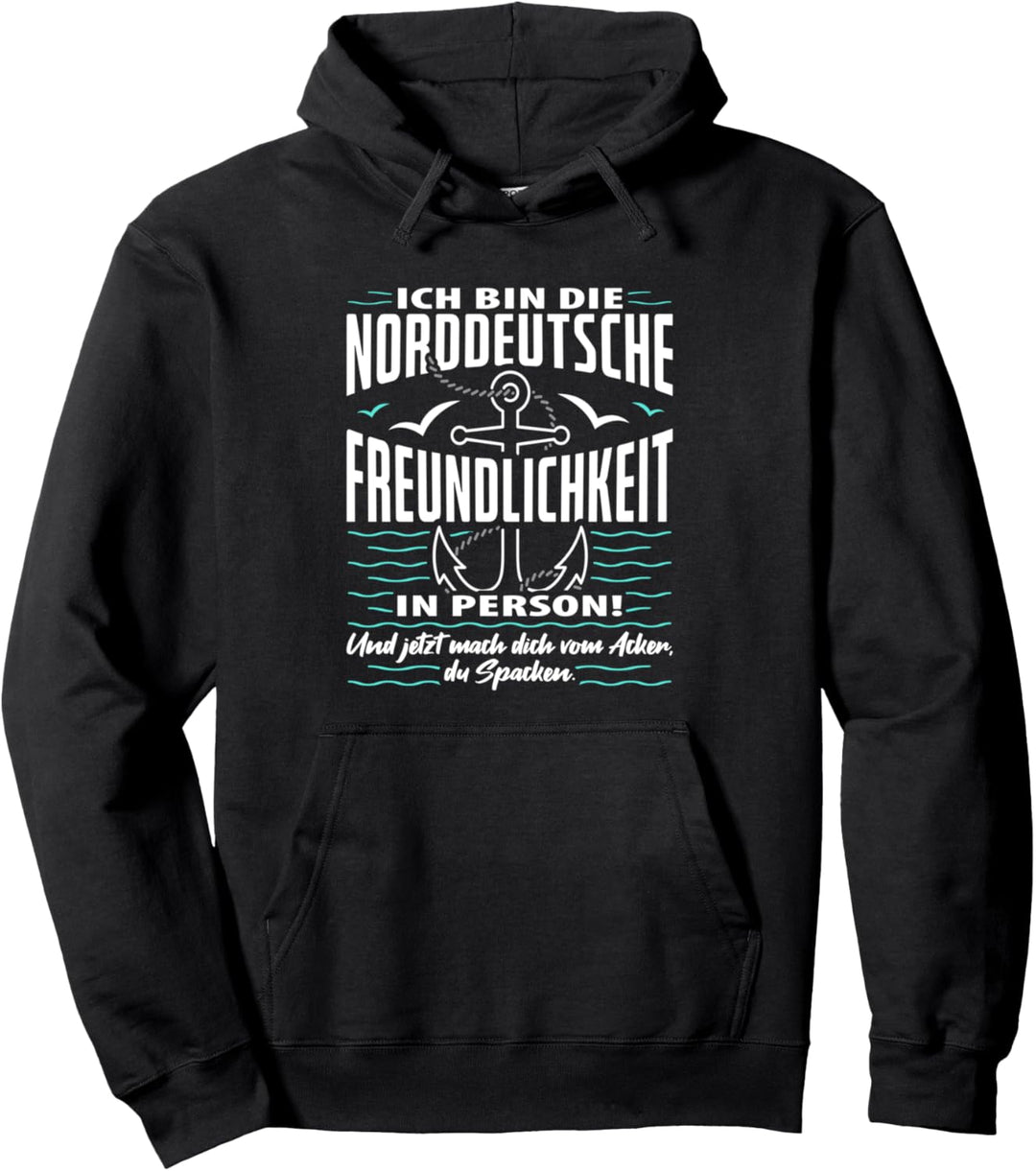 Norddeutscher Norddeutschland Spacken Norden Moin Geschenk Pullover Hoodie