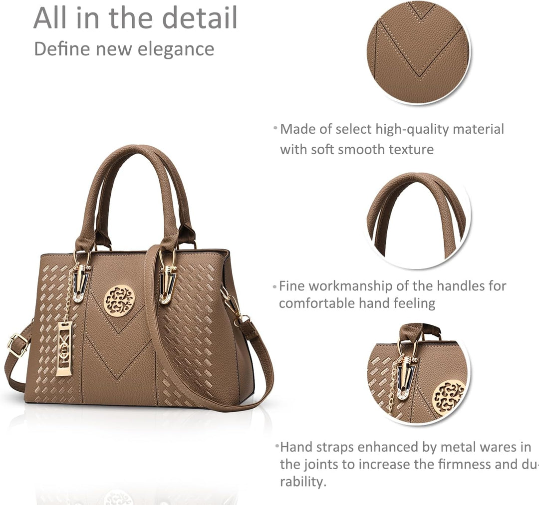 NICOLE &amp; DORIS Elegant Taschen Damen Handtaschen Umhängetasche Crossbody Bag Frauen Schultertaschen