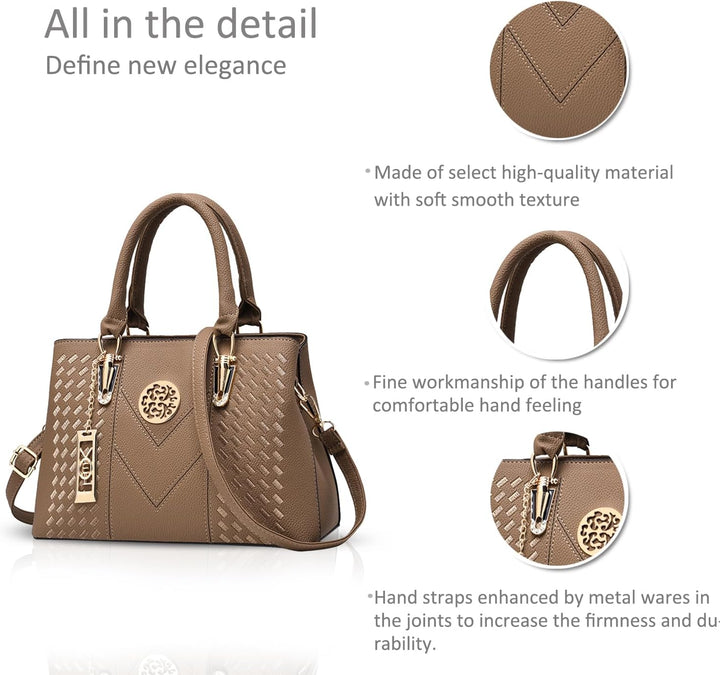NICOLE &amp; DORIS Elegant Taschen Damen Handtaschen Umhängetasche Crossbody Bag Frauen Schultertaschen