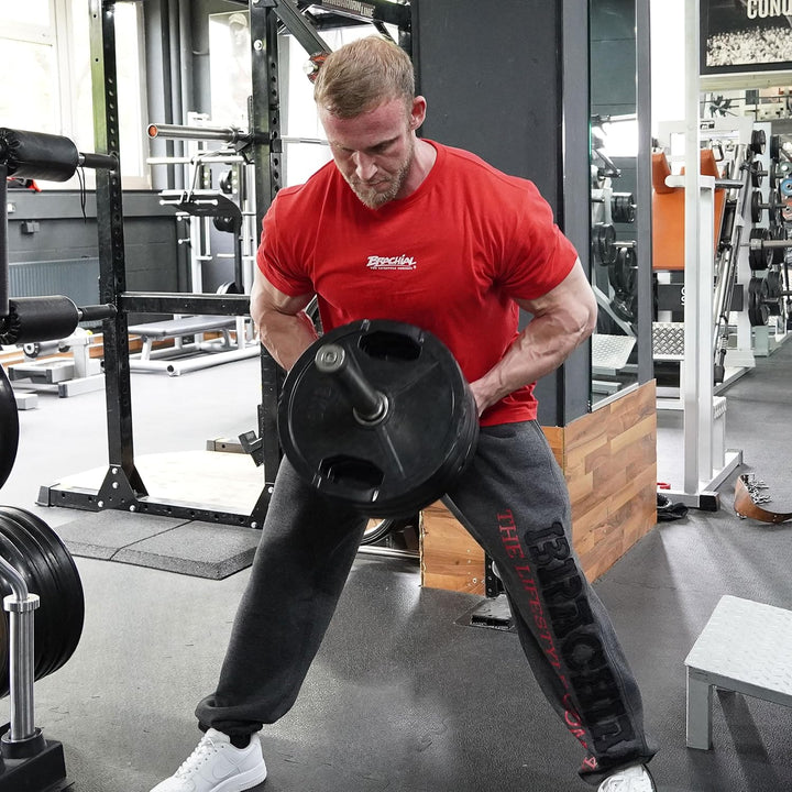 Brachial Premium Herren T-Shirt Middle Regular-Fit - für Freizeit Bodybuilding Workout Gym Kraftspor