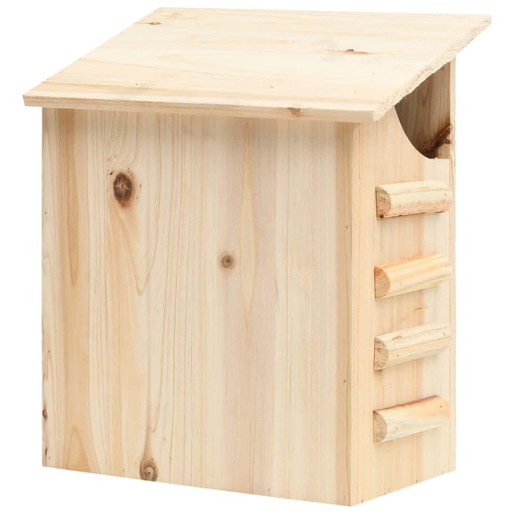 Fledermauskasten aus massivem Tannenholz 30x20x38 cm mit Metallhaken, Fledermaushaus als Schlafplatz