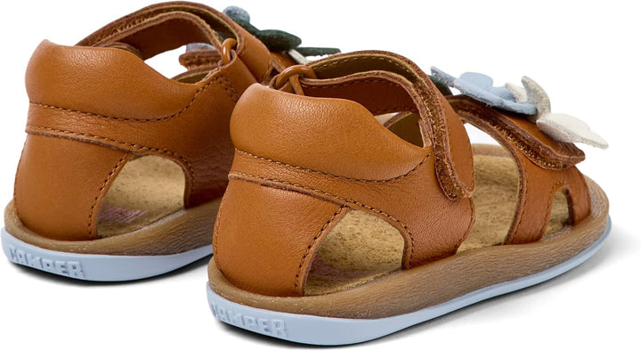 Camper Baby-Mädchen Bicho K800523 Flat Sandal 21 EU Braun 002 Tws, 21 EU Braun 002 Tws