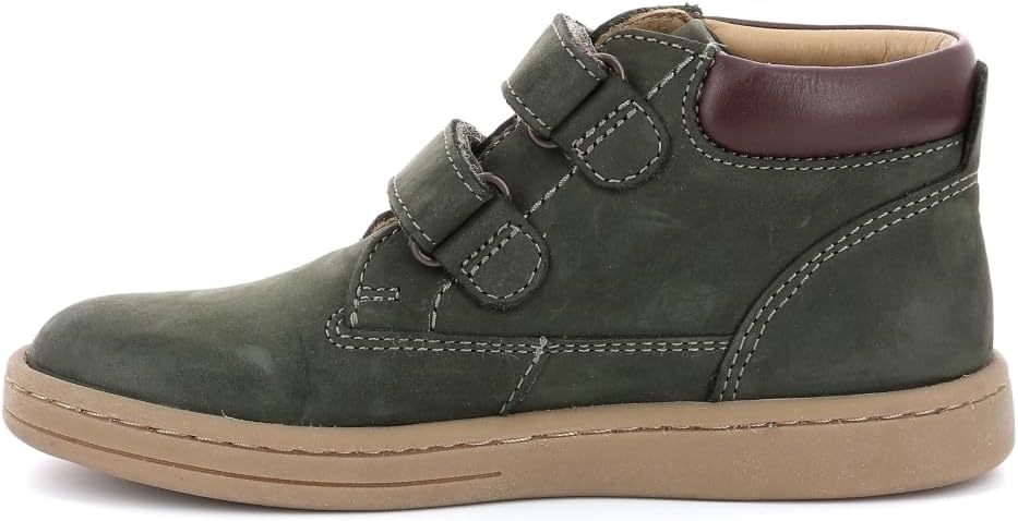 Kickers Unisex Kinder Tackeasy Oxford-Schuh 24 EU Khaki, 24 EU Khaki