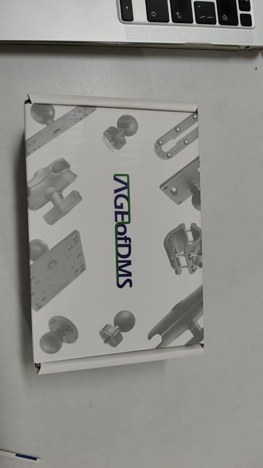 Aluminium 1,5 Zoll Kugelklemme für Vierkantschienen bis 5,3 cm Durchmesser, kompatibel mit RAM Mount