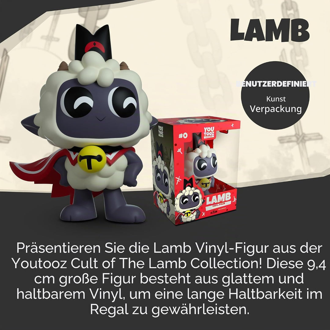 Youtooz Cult of The Lamb Vinyl Figur Lamb 9 cm Lamm, Lamm