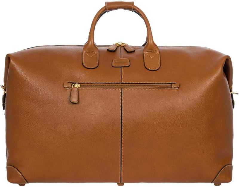 22 Zoll Reisetasche Life Pelle, Einheitsgrösse.Leather Cognac, Cognac