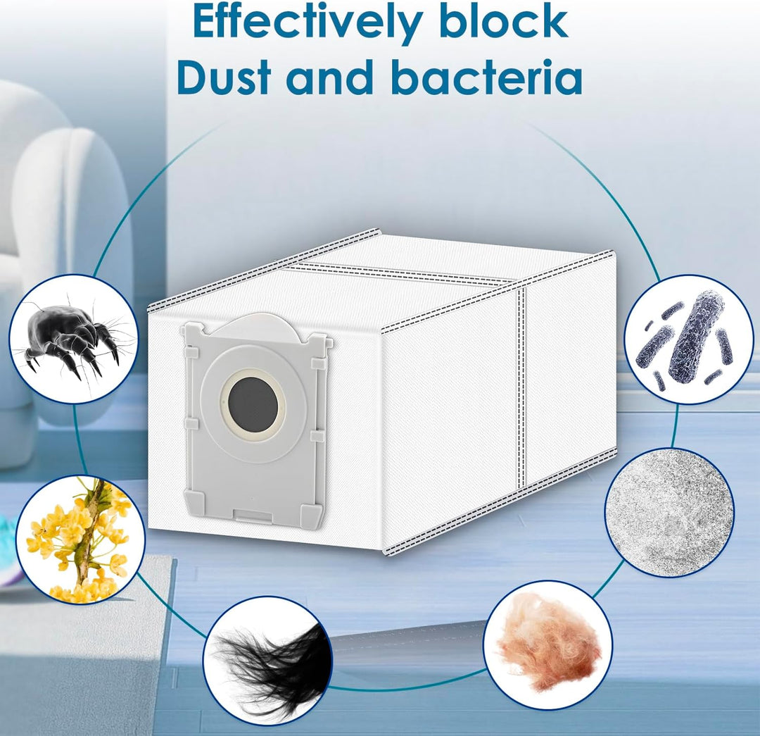 (16 Stück) X9 PRO Omni Ersatz Staubsaugerbeutel für Ecovacs Deebot X8 Pro OMNI/ T50 PRO Omni/ X8 Omn