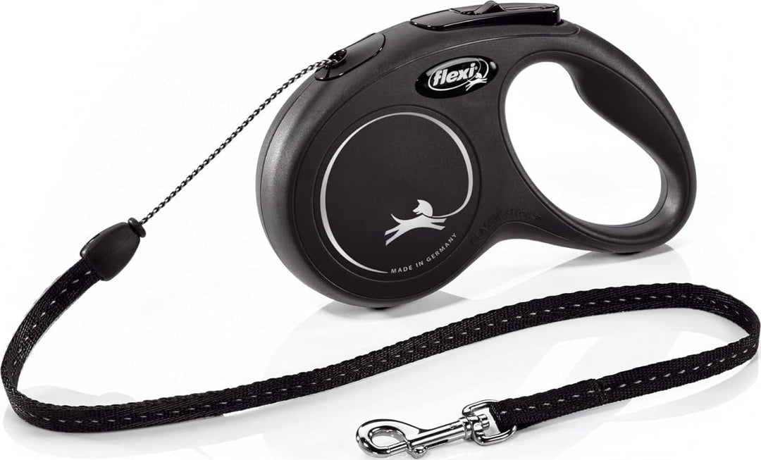 Flexi Classic Roll-Hundeleine (Seil), ergonomisch, langlebig und verhedderungsfrei, für Hunde bis zu