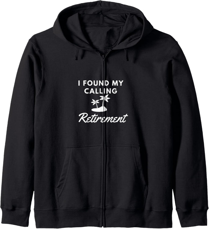 Sommerferien Geschenk lustig Ich fand Berufung Ruhestand Kapuzenjacke
