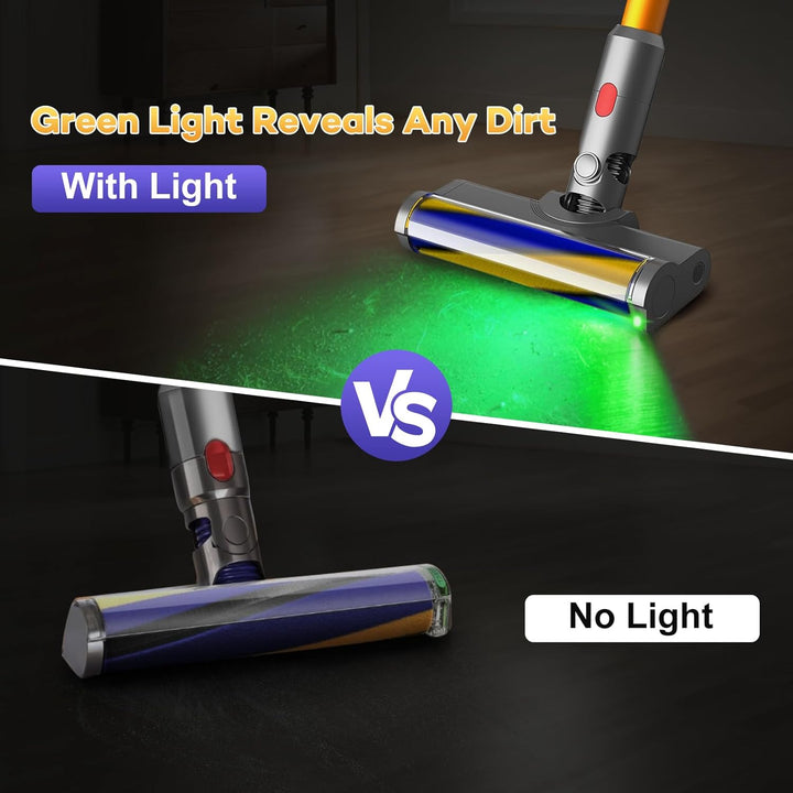 Weicher Rollbürstenkopf für Dyson V12 Detect Slim / V10 Slim Zubehör, schnurlose Reiniger, Hartholzb