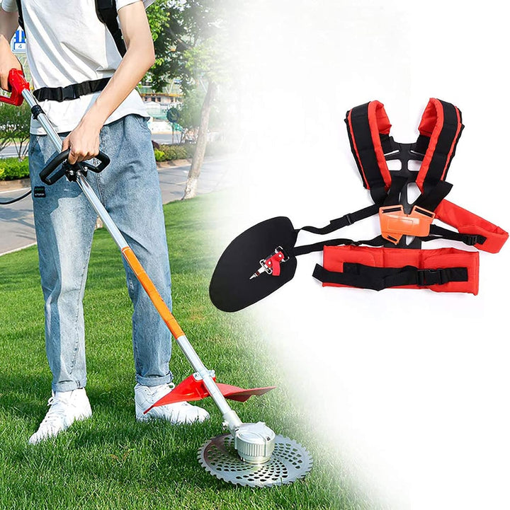 Doppelter Trimmer-Schultergurt,Komfort Einstellbare für Motorsense,Schultergurt Trimmer,Verstellbare