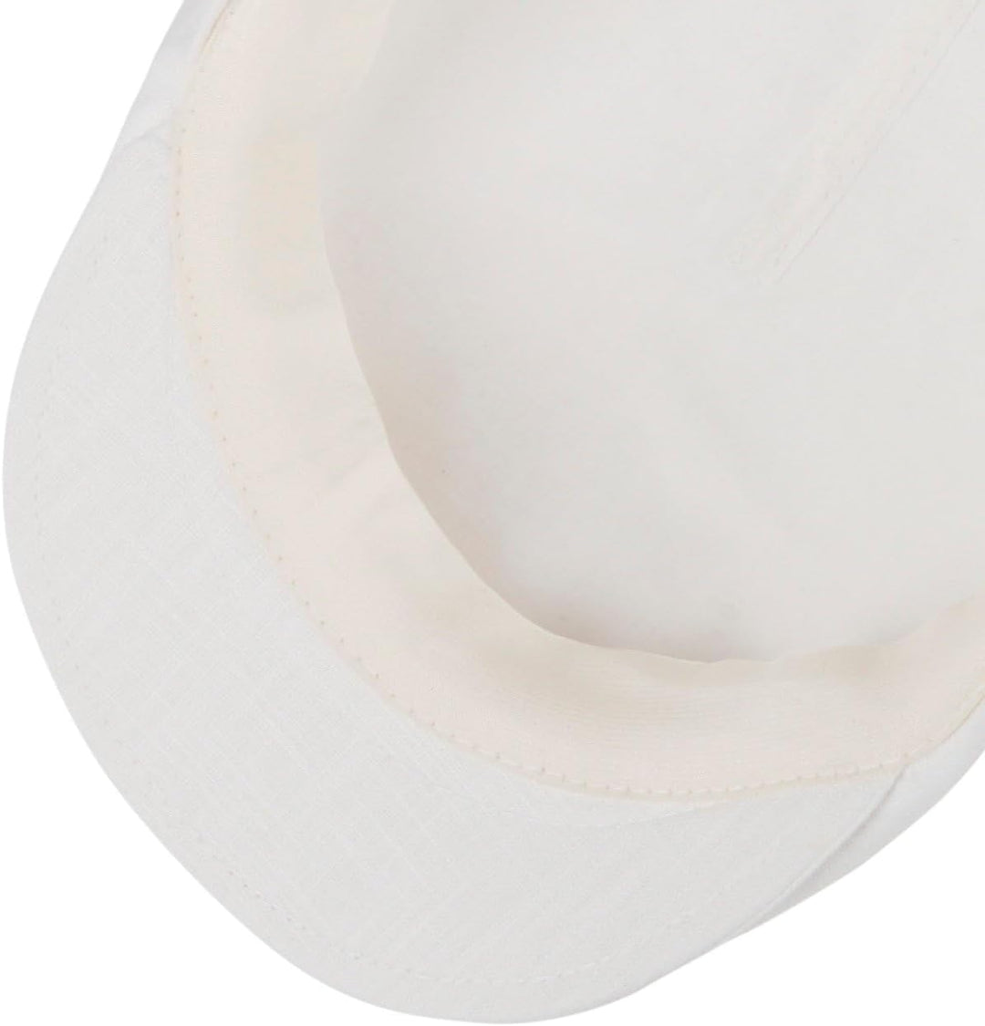 LIERYS Elegantes Design: Die melierte dunkelblaue Flatcap besticht durch ihre frische Ausstrahlung u