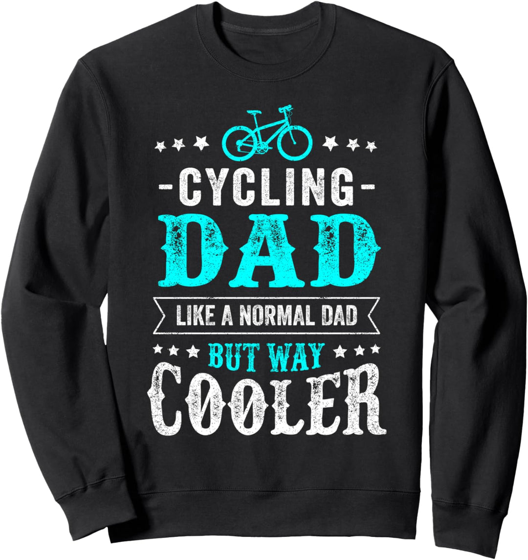 Cooles Radfahrer Papa Fahrrad Vater Geschenk Rad Sweatshirt