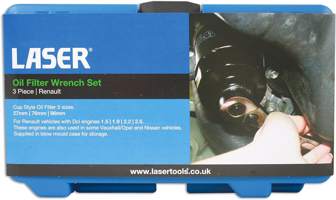 Laser 4426 4426 Ölfilterschlüsselsatz - Renault