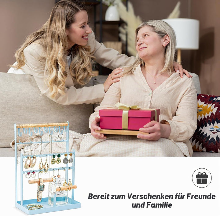 ProCase Schmuckständer Schmuckhalter für Ohrring Ohrstecker Ketten Schmuck Organizer Jewelry Ständer
