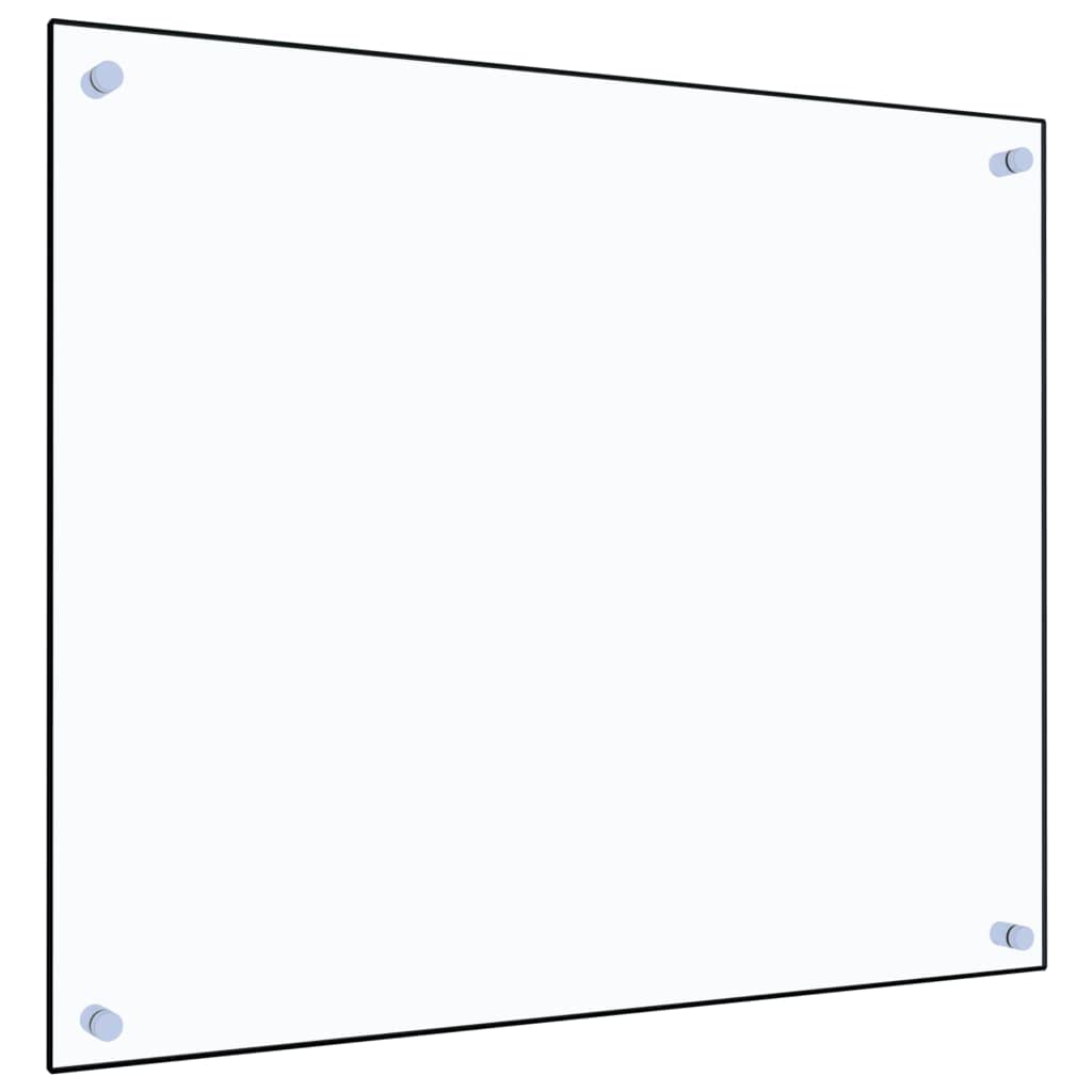Gecheer Küchenrückwand Spritzschutz 70 x 60 cm (L x B),Glasrückwand Glasplatte Rückwand Herdspritzsc