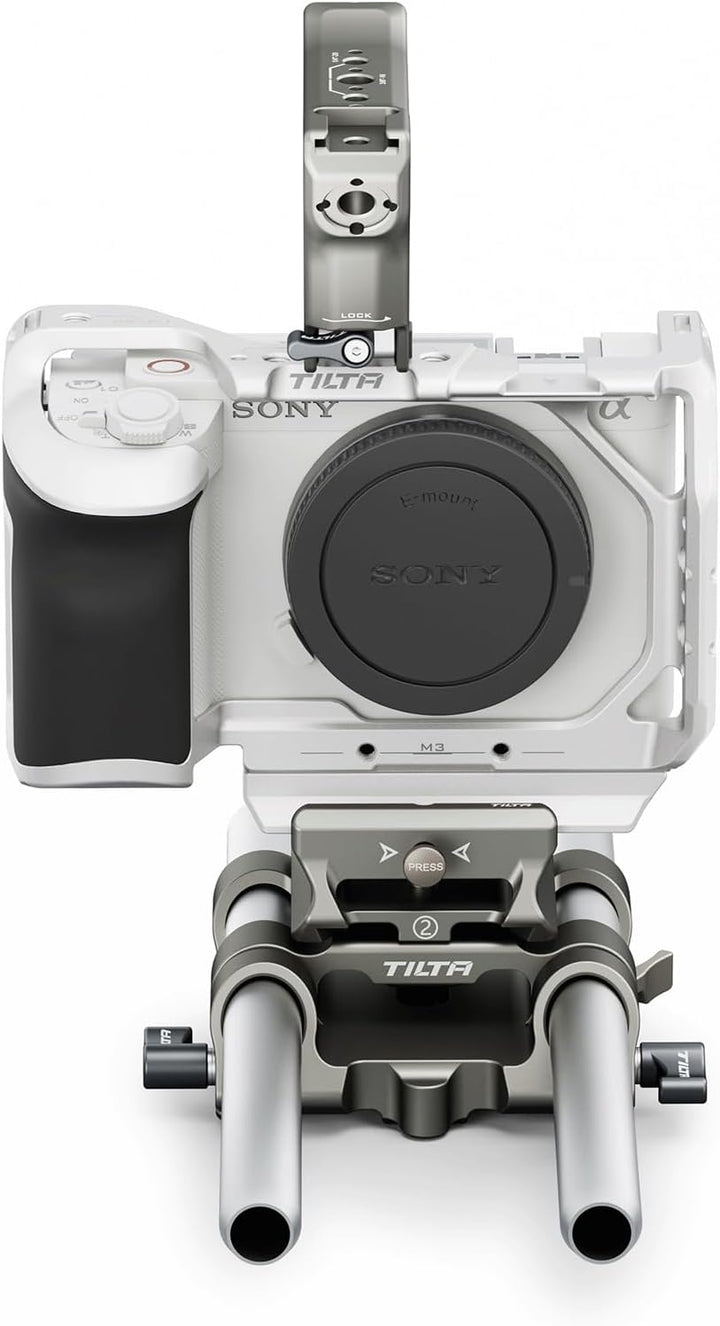 Tilta ZV-E1 Cage, Kompletter Kamerakäfig Kompatibel mit Sony ZV-E1 Pro Kit mit NATO-Schiene, Kühlsys