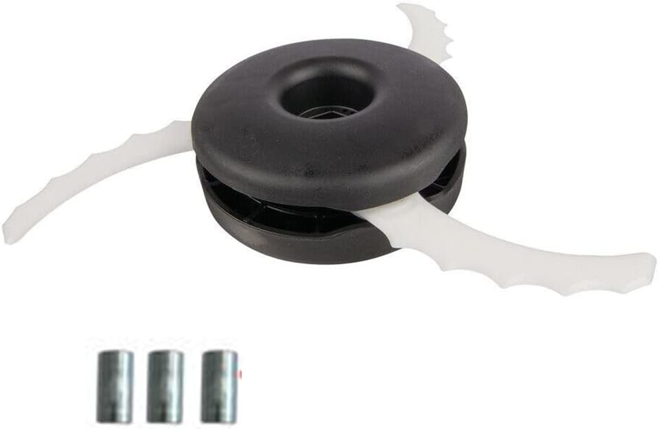 Rasentrimmer Kunststoff Klingenkopf Set für Makita 198383-1 DUR UR Trimmer, Klingenkopf mit 3 Stück