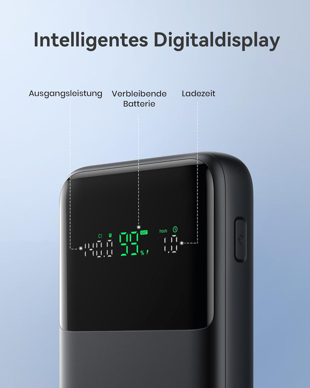 INIU Power Bank, 25000mAh 140W Powerbank leicht und leistungsstark Phone & Laptop, Schnelles Mini Ex