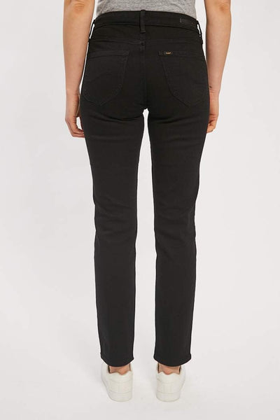 Lee Damen Elly' Jeans 28W / 35L Schwarz (Black Rinse), 28W / 35L Schwarz (Black Rinse)