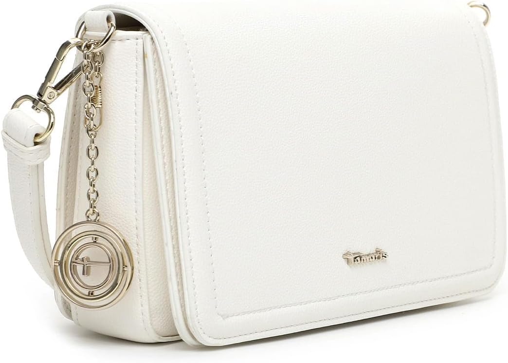 Tamaris Umhängetasche TAS Kim 34271 Damen Handtaschen Uni Weiss Einheitsgrösse, Weiss Einheitsgrösse