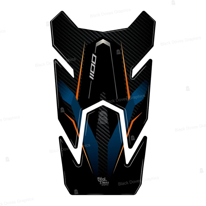 Black Doves Graphics 3D-Aufkleber aus Harz kompatibel mit Kawasaki Versys 1100 SE 2026 (BU1) | Made