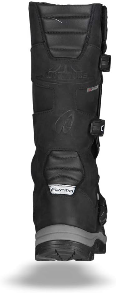 Forma Adventure Dry Wasserdichte Motorradstiefel 43 EU Schwarz, 43 EU Schwarz