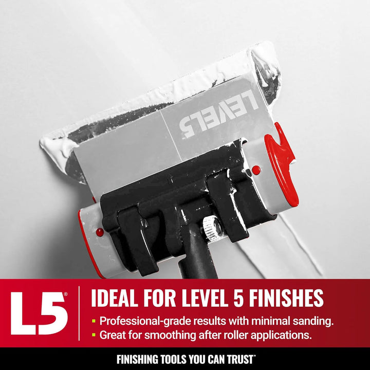 LEVEL5 81,3 cm Skimming-Klinge | Präzision 0,3 mm deutscher Edelstahl-Klingeneinsatz (austauschbar),