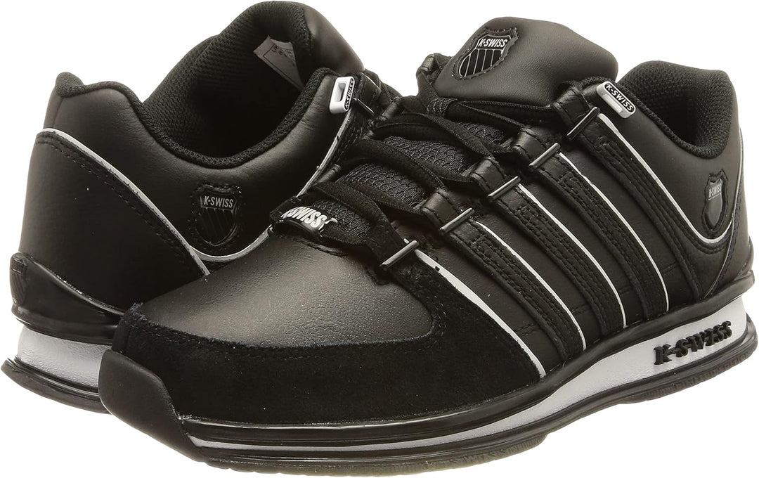 K-Swiss Herren Rinzler Sneaker, Black/White, 43 EU