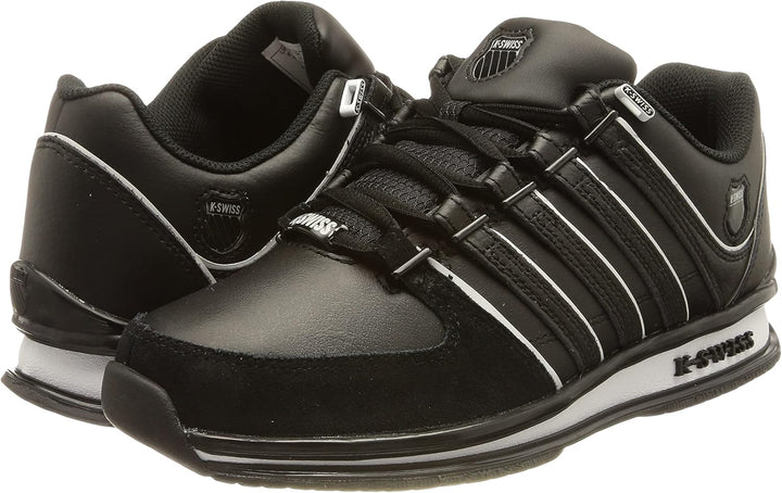 K-Swiss Herren Rinzler Sneaker 39.5 EU Black White, 39.5 EU Black White