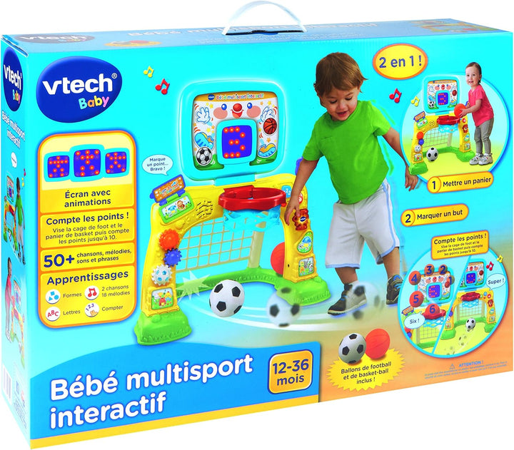 Vtech – interaktives Spiel für Babys für Verschiedene Sportarten, Lernspiele, Lernzentrum klassische